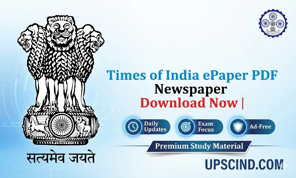 Times of India ePaper PDF