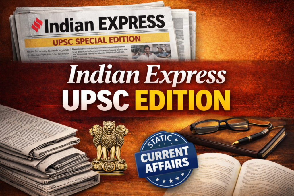 Indian Express UPSC edition