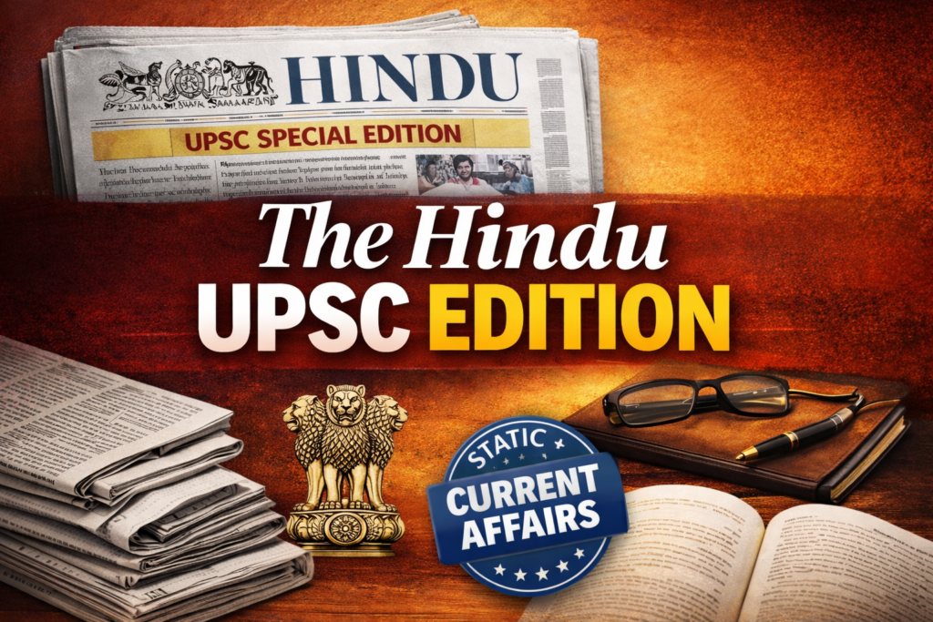 The Hindu UPSC Edition